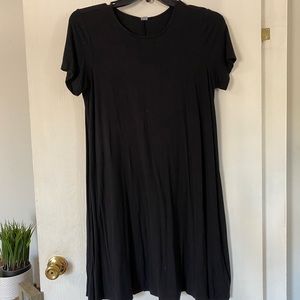 Old Navy black tshirt dress